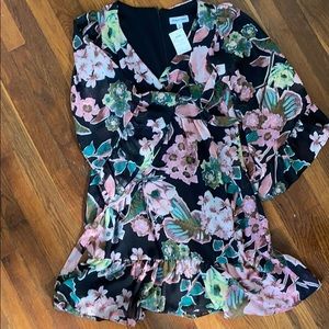 Flowy and floral dress perfect for Spring